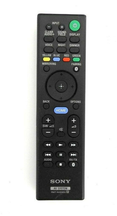 Sony RMT-AH240U Audio System Remote Control HT-XT2, HT-CT790, SA-NT5