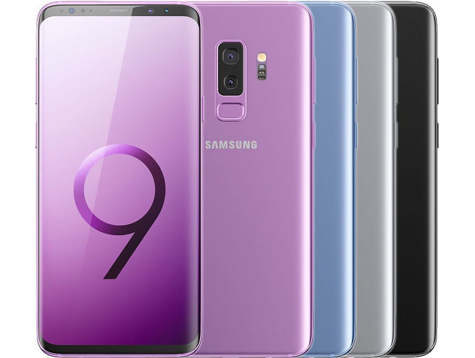 Samsung Galaxy S9+ Plus SM-G965U 6.2" 64GB - Unlocked GSM Android Smartphone Cellphone-Titanium Grey