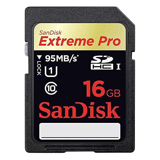 SanDisk Extreme Pro 16GB SDHC UHS-I Card