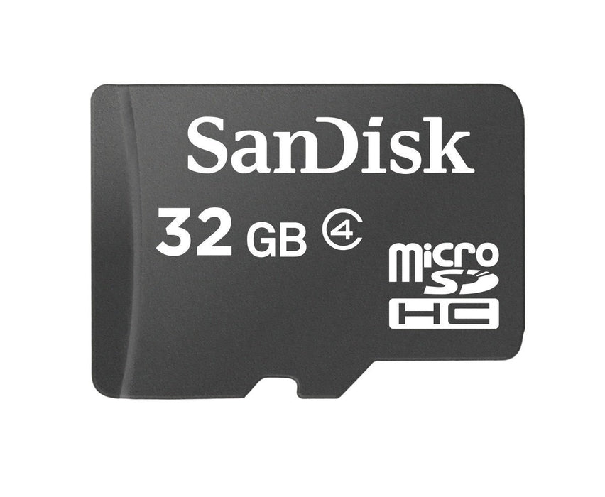 SanDisk 32GB Class 4 Micro SDHC Card with Adapter