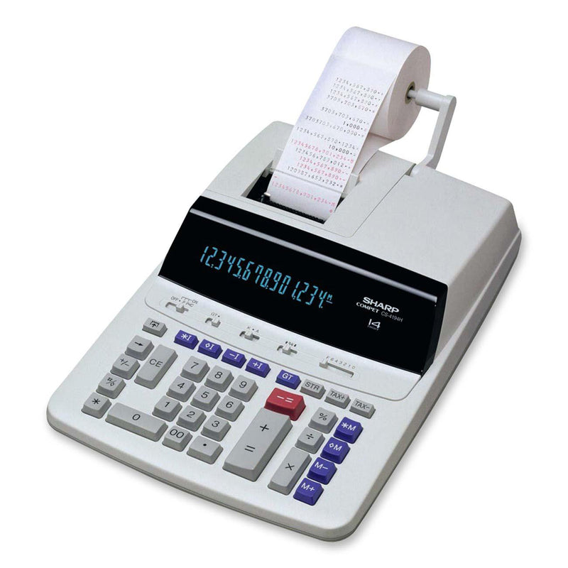Sharp CS-4194H 12-Digit 2 Color Hi-Speed Printing Calculator