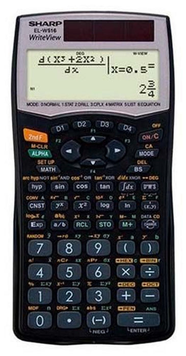 Sharp EL-W516 WriteView Scientific Calculator
