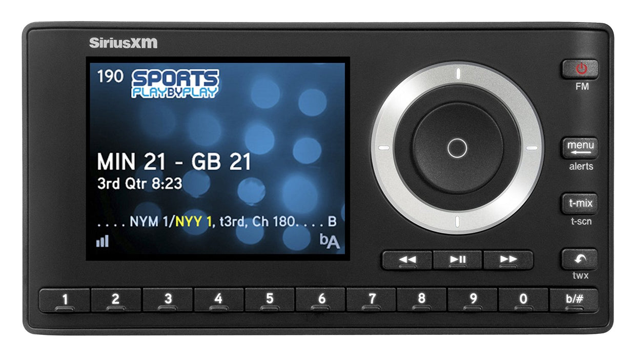 SiriusXM Satellite Radio SXPL1V1 OnyX Plus and Vehicle Kit