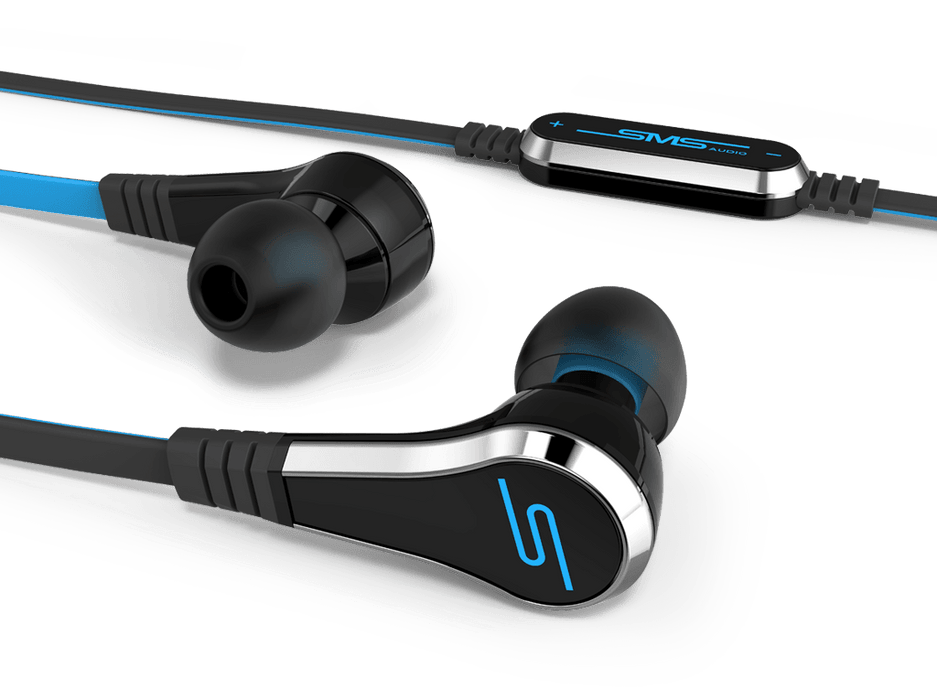 SMS Audio Street By 50 Shadow Black In-Ear Headphones