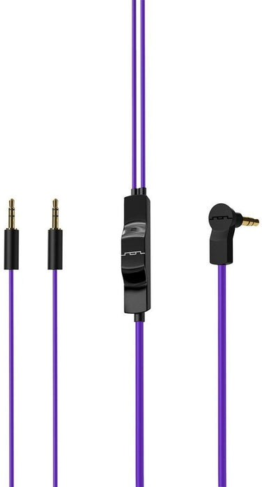 SOL REPUBLIC 1307-35 Tracks ClearTalk Cable - Purple