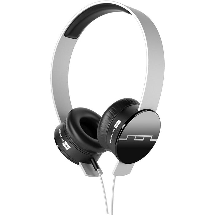 Sol Republic 1211-02 Tracks V8 On-Ear Interchangeable Headphones with 3-Button Mic- White