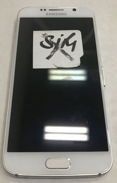 Samsung Galaxy S6 SM-G920V 16GB White - Defective