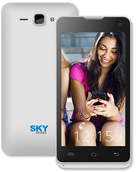 Sky Devices 4.5D 4GB 3G/4G Android4.4 Unlocked Smartphone - Silver