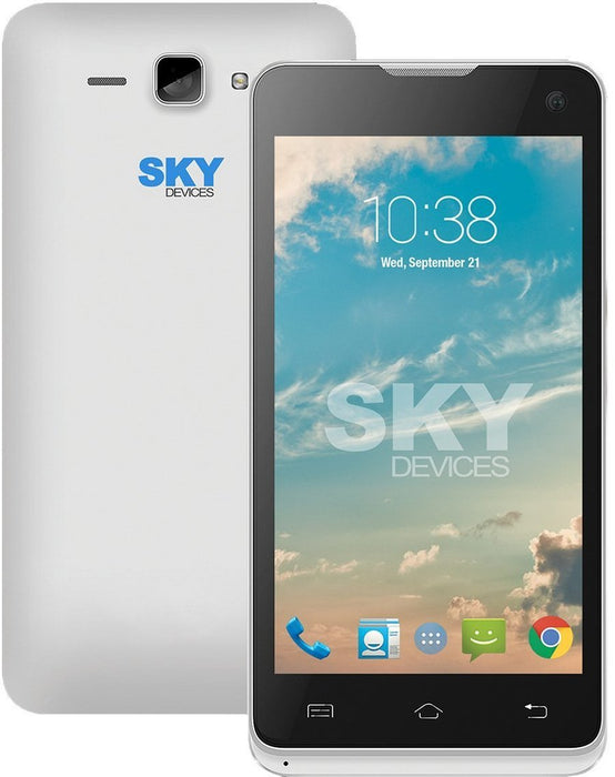 Sky Devices 4.5D 4GB 3G/4G Android4.4 Unlocked Smartphone - White