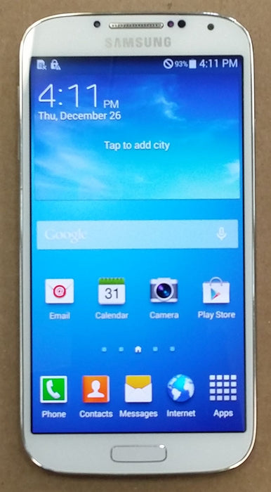 Samsung Galaxy S4 SGH-M919 White 16GB