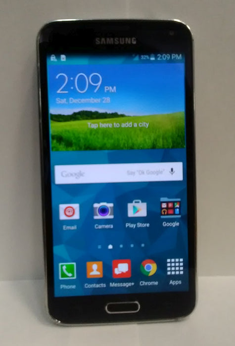 Samsung Galaxy S5 SM-G900V - BLACK - 16GB - DEFECTIVE