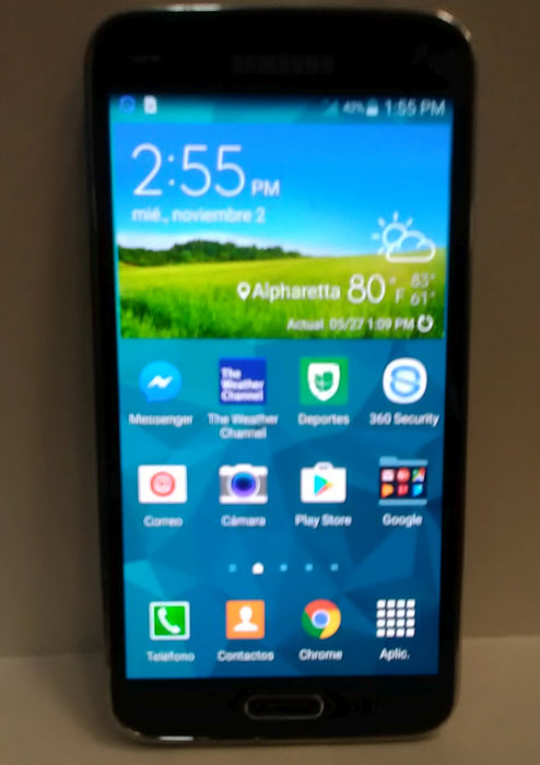 Samsung Galaxy S5 SM-G900V - BLACK - 16GB - DEFECTIVE