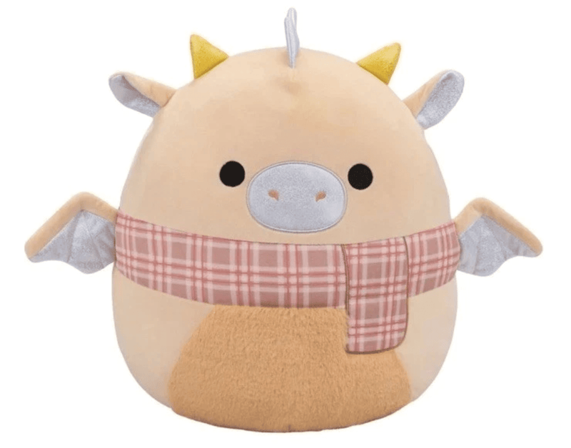 Squishmallow Plush Buck The Dragon Cream 16"