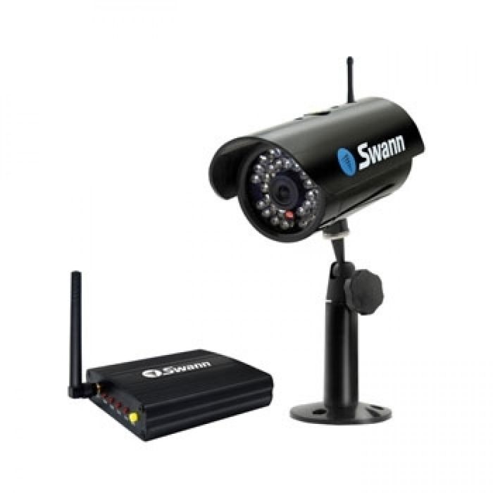 Swann PPW-250 Wireless / Wired Security Camera  Black SW231WMX