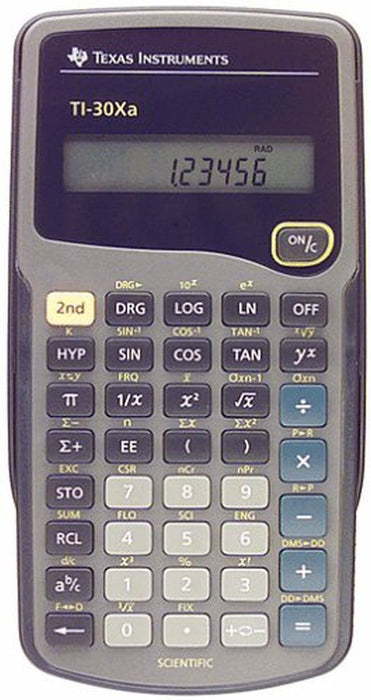 Texas Instruments TI-30Xa Scientific Standard Calculator