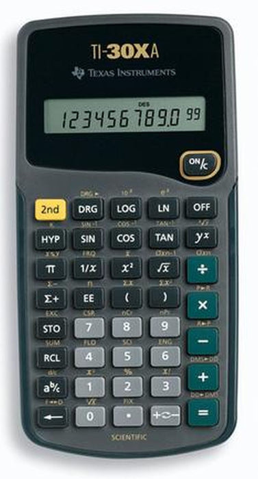 Texas Instruments TI-30Xa Scientific Standard Calculator