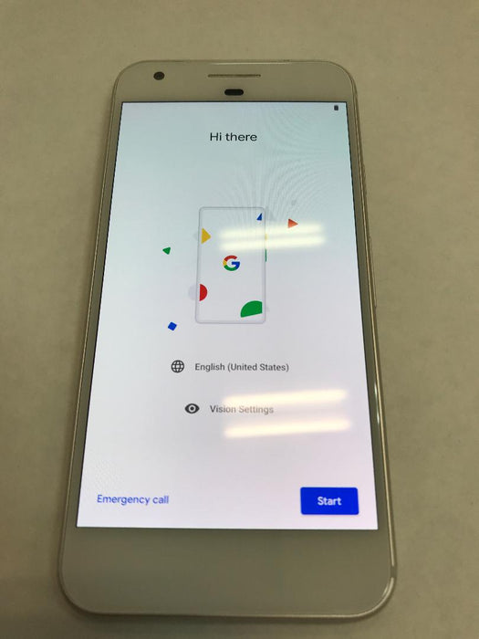 Google Pixel 32GB G-2PW4100 Silver Smartphone - AS-IS
