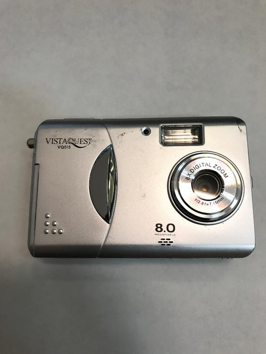 VistaQuest VQ815 8.0MP 1.5" Digital Camera - Silver