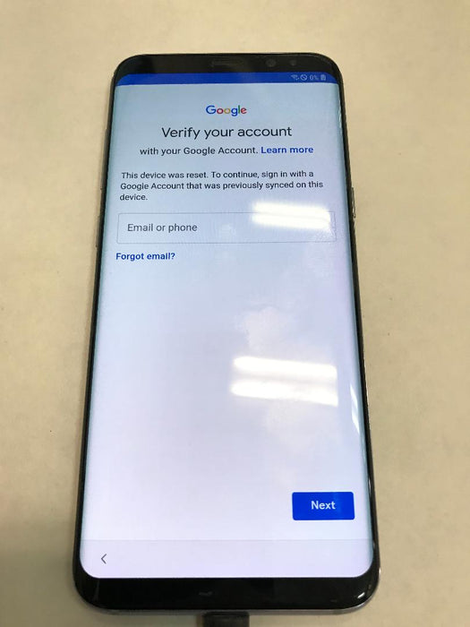 Samsung Galaxy S8+ SM-G955U 32GB Coral Blue - AS-IS