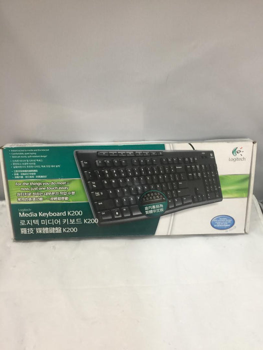 Logitech K200 Media Keyboard (ENGLISH/CHINESE)