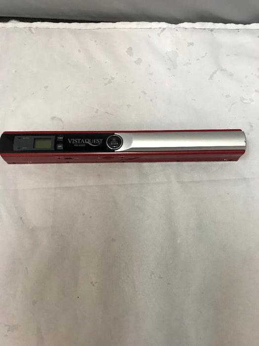 VistaQuest HS-500X Handheld Portable Scanner - Red