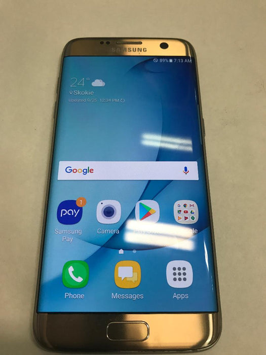 Samsung Galaxy S7 Edge SM-G935V 32GB Gold - AS-IS