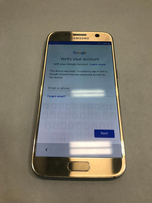 Samsung Galaxy S7 SM-G930V 32GB Gold - AS-IS