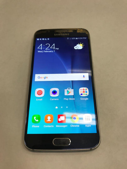 Samsung Galaxy S6 SM-G920V Sapphire Blue - Defective