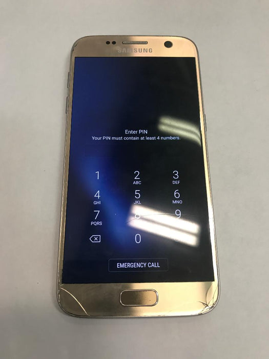 Samsung Galaxy S7 SM-G930V 32GB Gold - AS-IS