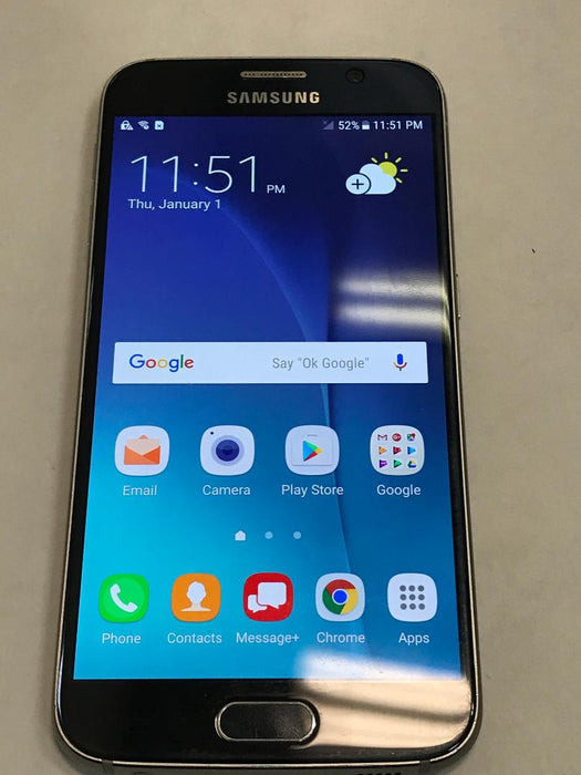 Samsung Galaxy S6 SM-G920V 32GB Sapphire Black - AS-IS