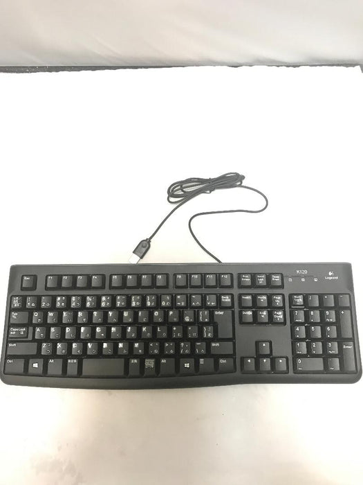 Logitech K120 USB Wired Keyboard  (ENGLISH/JAPANESE)
