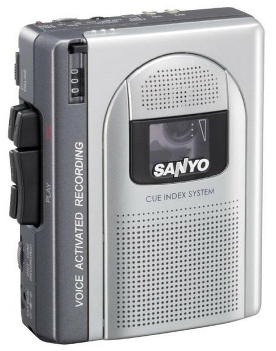 Sanyo TRC-970C Portable Cassette Player Voice Activated Recording