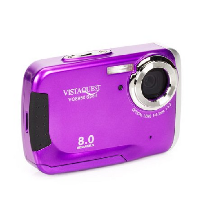 Vistaquest VQ8950 8MP 8X Digital Zoom 2.4" Camera - Purple