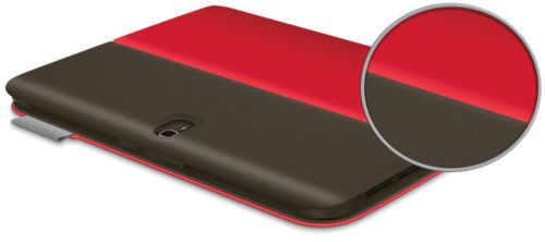 Logitech Type-S Bluetooth Keyboard Case for Samsung Galaxy Tab S 10.5 - Bright Red