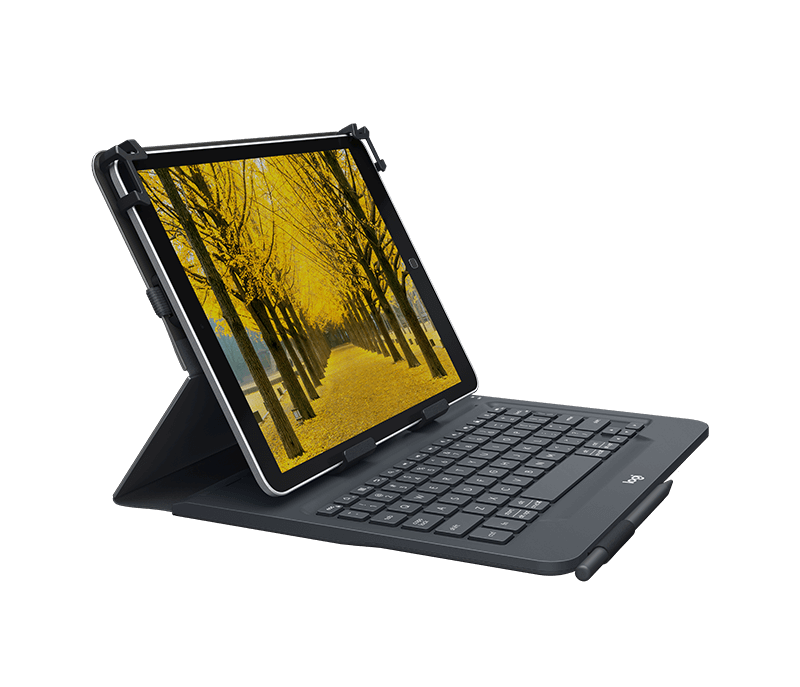 Logitech Universal Folio keyboard with Bluetooth 9-10inch All iPad / Android