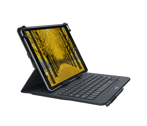 Logitech Universal Folio keyboard with Bluetooth 9-10inch All iPad / Android