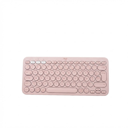 Logitech K380 Spanish Multi-Device Bluetooth Keyboard - Rose