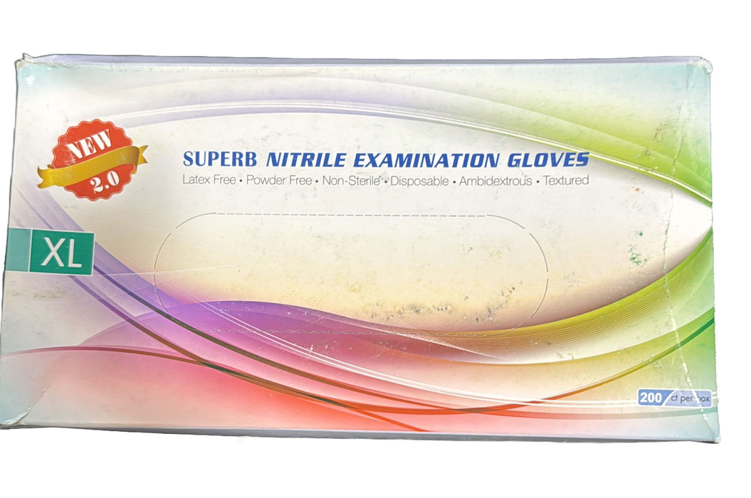 Superb Nitrile Examination Gloves - 2000 CT - GNF2134