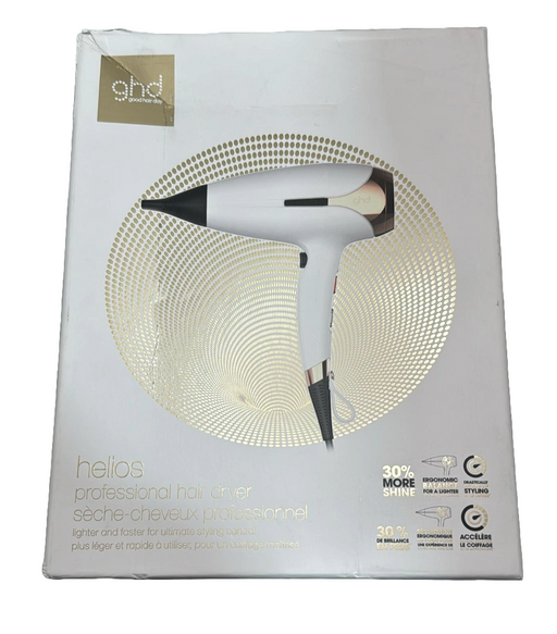 ghd Helios Hair Dryer - 1875W Professional Blow Dryer - White