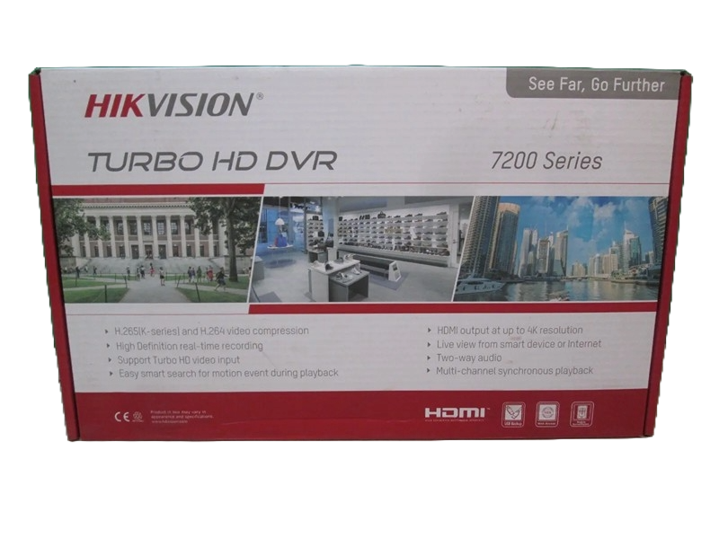 Hikvision DS-7204HGHI-SH-2TB-ADT 4-Channel Turbo HD Digital Video Recorder