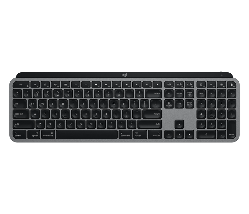 Logitech MX Keys for Mac Advanced Wireless Illuminated Keyboard - Graphite