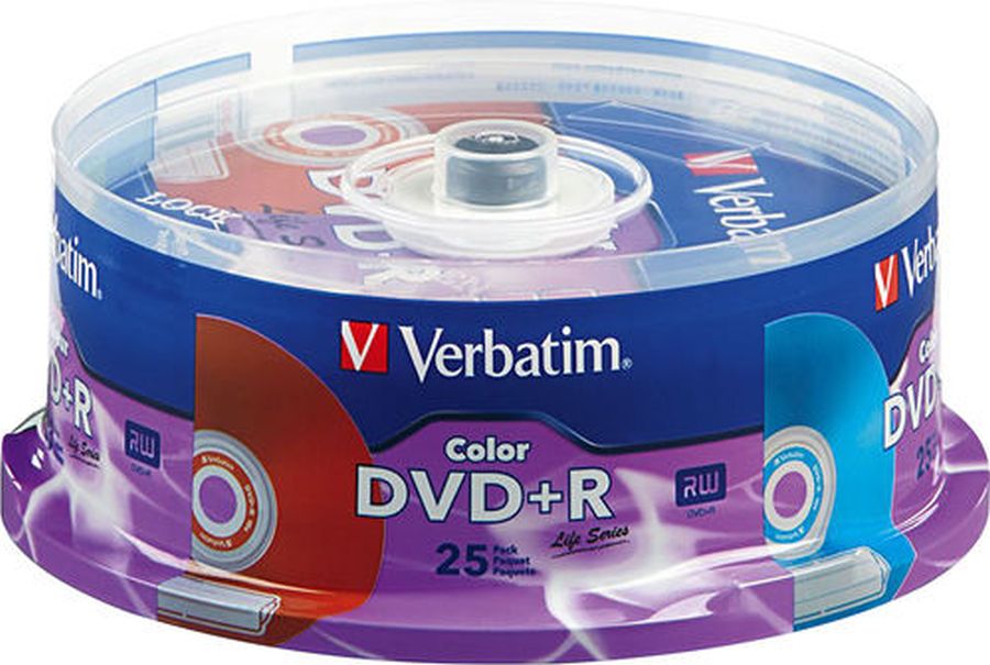 Verbatim DVD+R Life Series X16 Life Series