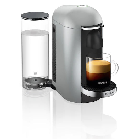 Nespresso By Breville Vertuoplus Espresso Coffee Machine - Silver