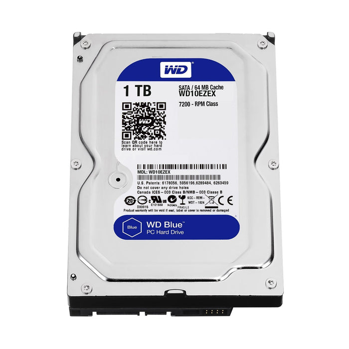 Western Digital 1TB SATA 7200 RPM Blue Desktop Internal Hard Drive