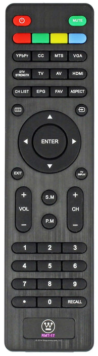 Westinghouse TV Remote Control RMT-17