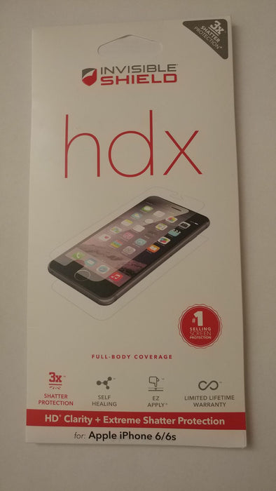 Zagg Invisible Shield Hdx For Iphone 6 Apple - Full Body Screen