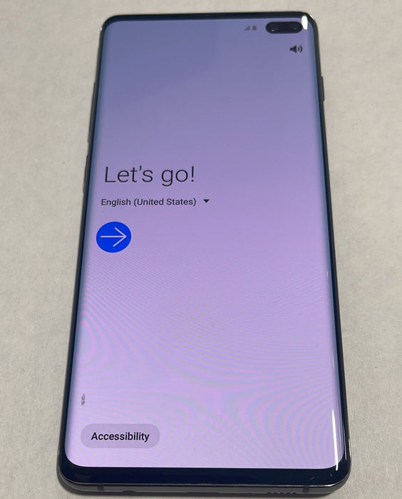 Samsung Galaxy S10+ Plus SM-G975 128GB Black Smartphone - AS-IS