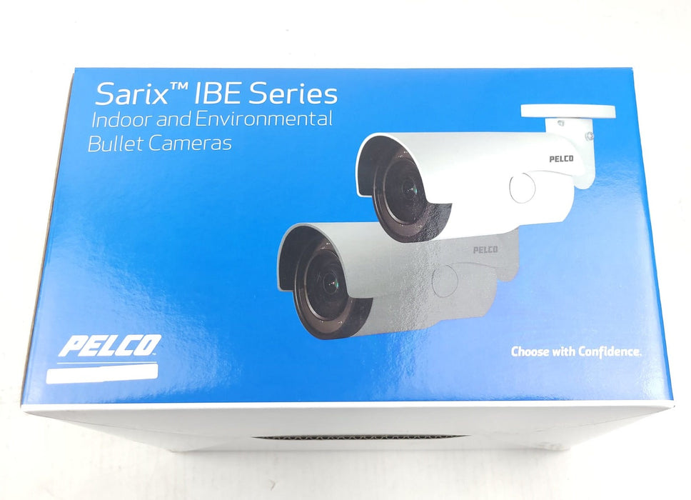 Pelco IBE229-1R 2MP IR WDR Outdoor Network Bullet Camera with 3-9mm Autofocus Varifocal Lens
