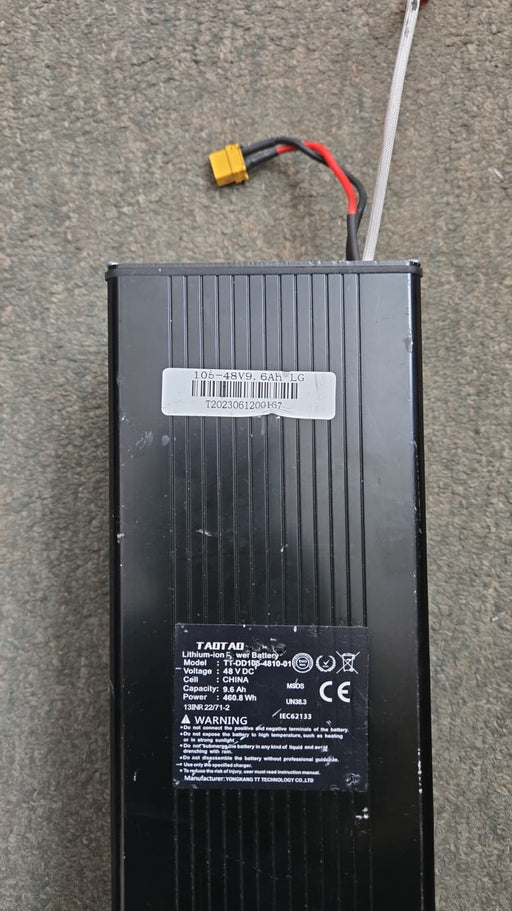 Original GOTRAX G5 G6 48V 9.6A 460.8Wh eScooter Battery TT-DD105-4810-01
