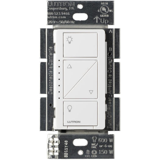 Lutron Caseta Wireless Smart Lighting Dimmer Switch for Wall and Ceiling Lights - White